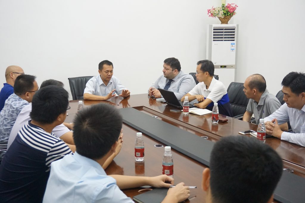 [富轩门窗大事记]德国格屋集团高管到我公司访问
