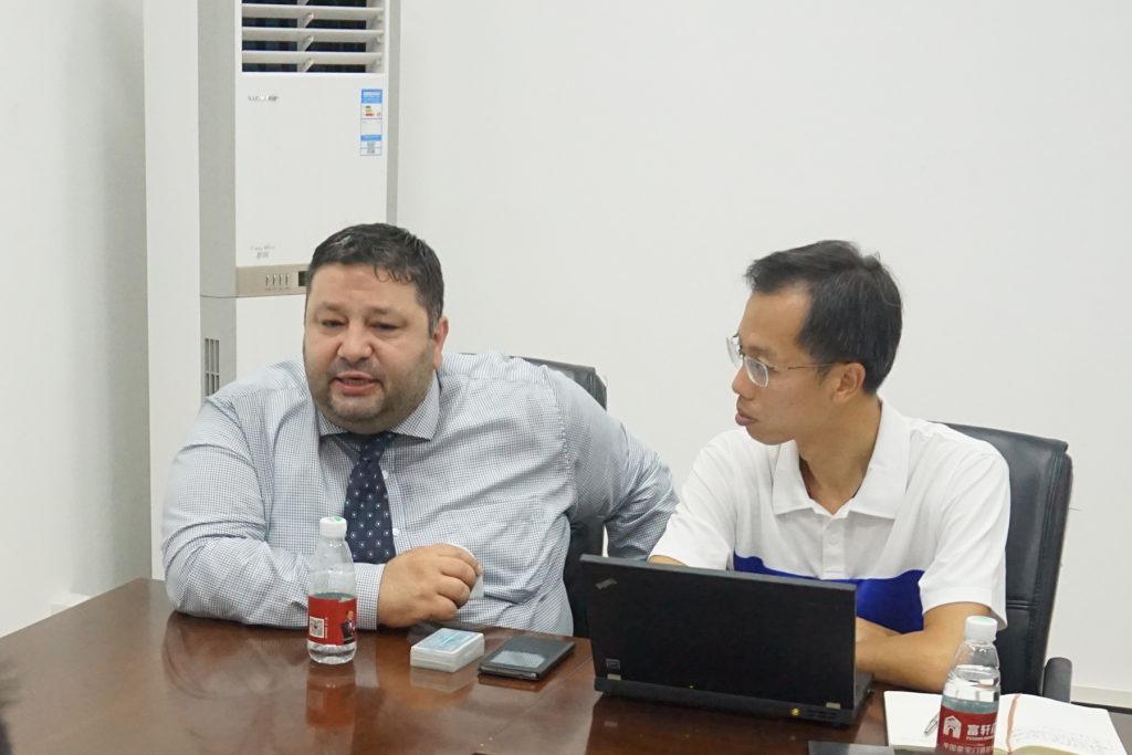 [富轩门窗大事记]德国格屋集团高管到我公司访问