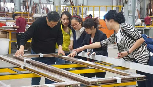 交流分享传经验,共筑专业家装梦-山东德佳、安日达门窗团队来富轩门窗