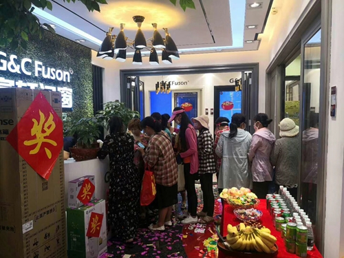 8.18山东莱州富轩门窗店面升级开业，现金红包送不停！