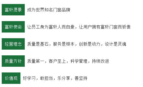 门窗十大品牌--富轩门窗