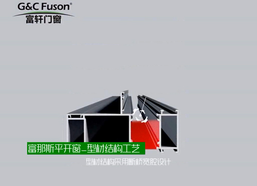 富轩门窗系统门窗富那斯系列产品工艺视频